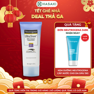  Kem Chống Nắng Neutrogena Ultra Sheer SPF 50+ 88ml Hasaki Sản Phẩm Chính Hãng 