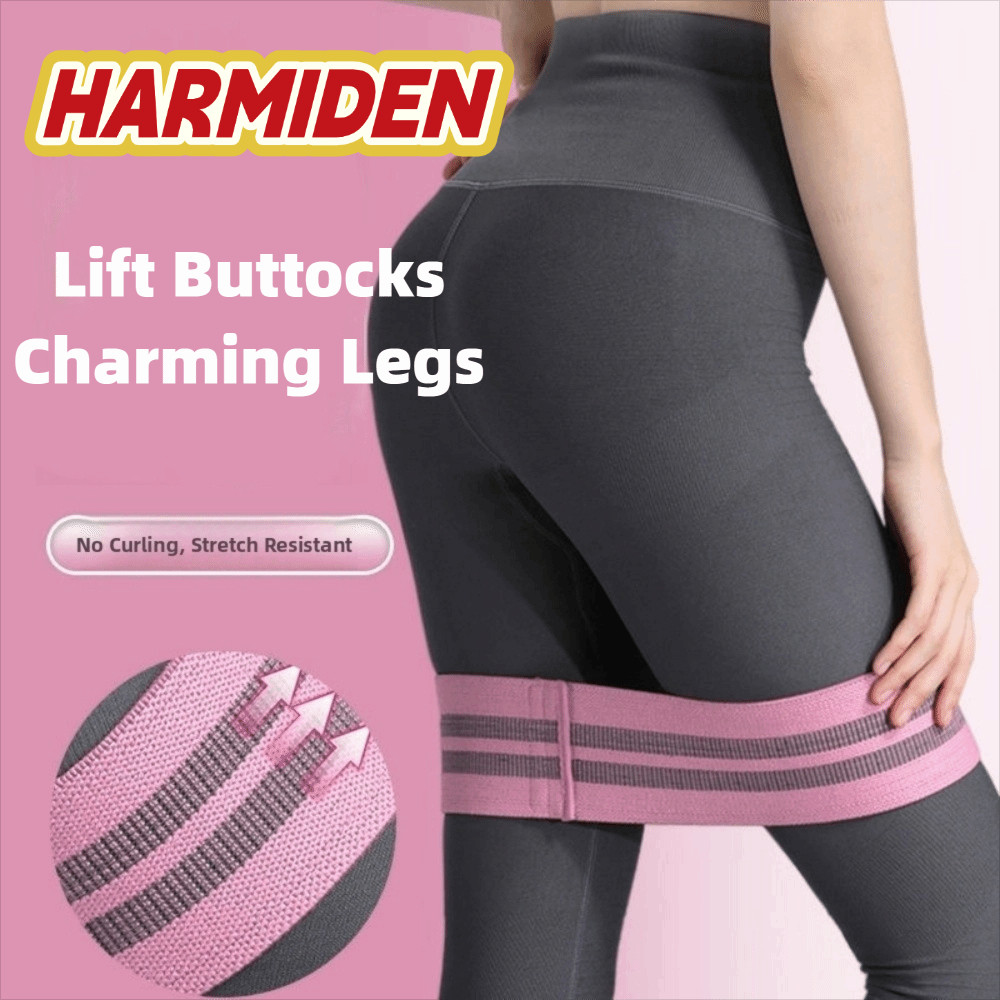 Dây kháng lực HARMIDEN 90lbs chống trượt, phù hợp để nâng mông và tập yoga