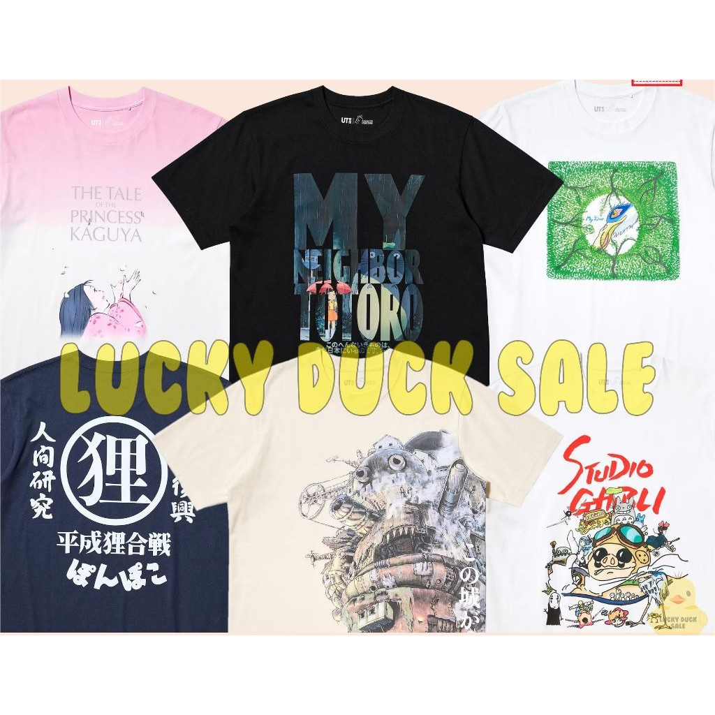 Áo thun cotton 100% Studio Ghibli U My Neighbor Totoro Cotton Monster Boy