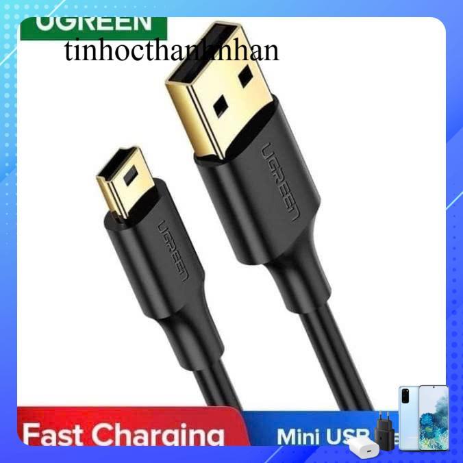 Cáp hình thang Mini USB 2.0 Ugreen US132 10353 10354 10355 10385 30472 10386  đầu Mạ Vàng