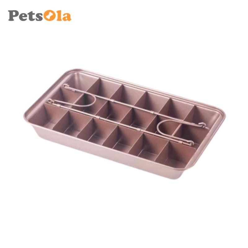 PETSOLA Brownie Nướng Chảo Tự Chế Bánh Dụng Cụ Làm Bánh Phô Mai Mô Hình Nướng Bánh Brownie Chảo Brow
