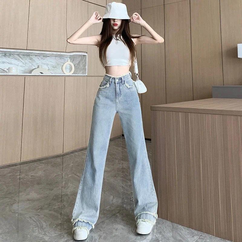 Quần Cao Bồi Nữ Loosefit Jean Baggy Style Gyaru Phù Hợp Cho Thiếu Niên Thanhn lịch