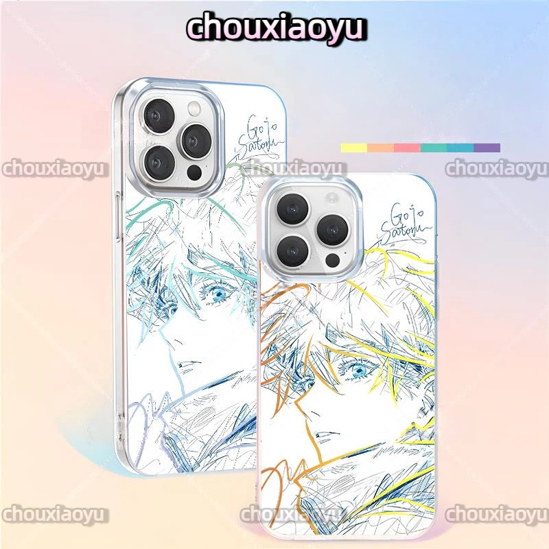 Thích hợp cho OPPO Find X9 Pro X8 Pro Ultra Reno 14 13 13Pro Ốp điện thoại Gojo Go Anime Aurora Đổi 