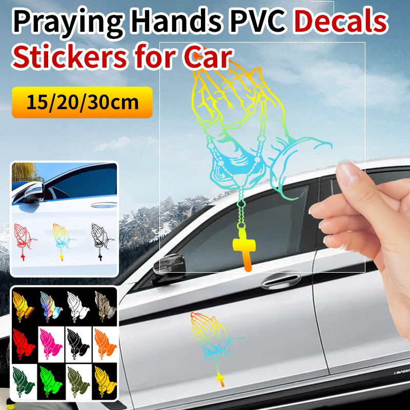 【Waterproof】Floral Car Sticker For Auto Decoration - Car Sticker/Decorative Car Vinyl/Auto Decal/Veh