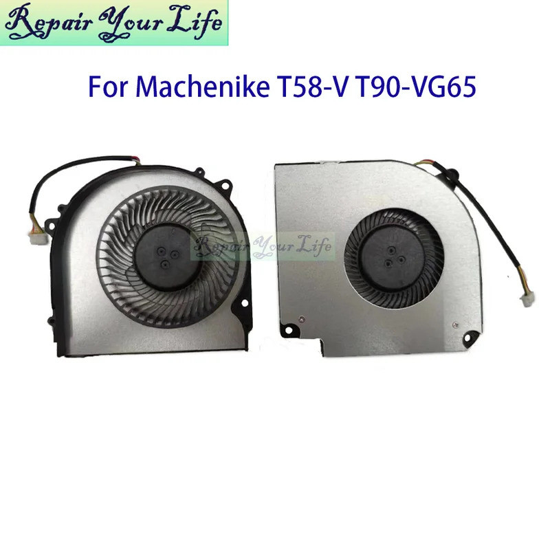 Quạt GPU CPU Laptop Chơi Game HL Cho Machenike T58-V T58-VB T58-VA T58-VG65T T90-VG65 EGCG-77100V1-0