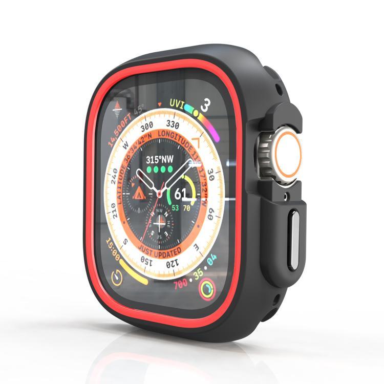 Ốp bảo vệ PC bọc nửa màu hai màu cho Apple Watch Ultra 49mm / Apple Watch 44mm / 45mm