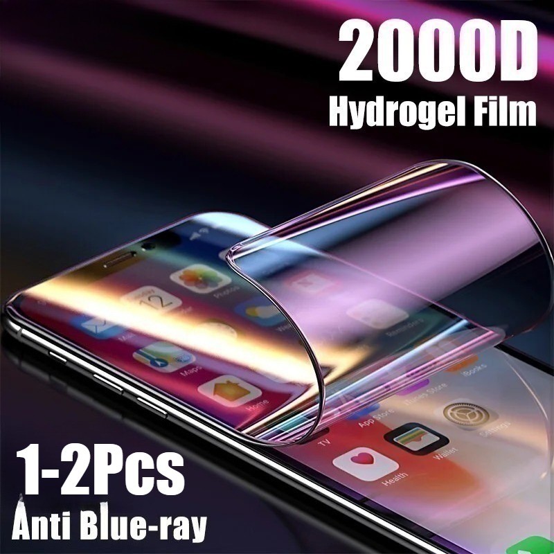 1-2 Chiếc Mờ Mềm Hydrogel Cho Tecno Pop 3 5 5X 6 7 8 9 LTE Plus Pro 4G 5G Chống Trầy Xước Chống Gián