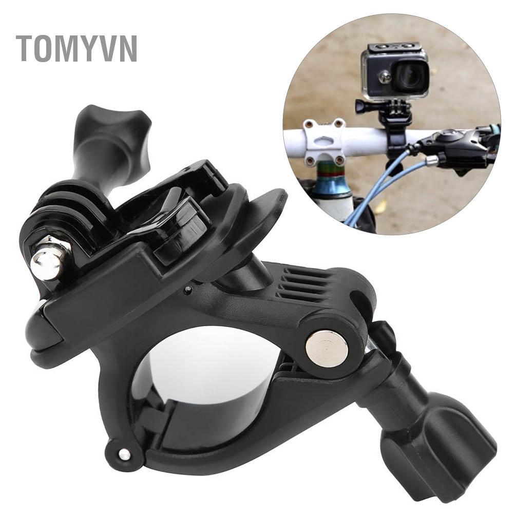 Tomyvn Tay cầm Camera Mount Chống trơn trượt Kẹp xe đạp Xoay 360 độ cho Osmo Action Chụp ảnh ngoài t