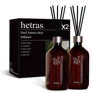 Bộ khuếch tán tinh dầu thơm phòng HETRAS Premium Diffuser 500ml - Objet Diffuser 200ml