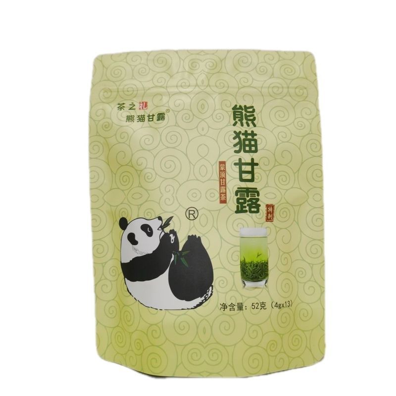 Trà Nectar Mengding Panda Nectar Trà Xanh Mùa Xuân 2025 Trà Mới Gói Nhỏ Trà Pha 52g4-20v