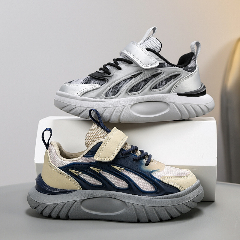 2026 Bốn Mùa Thoải Mái Đôi Lưới Trẻ Em Thời Trang Nam Nữ Giày Thể Thao EUR28-38