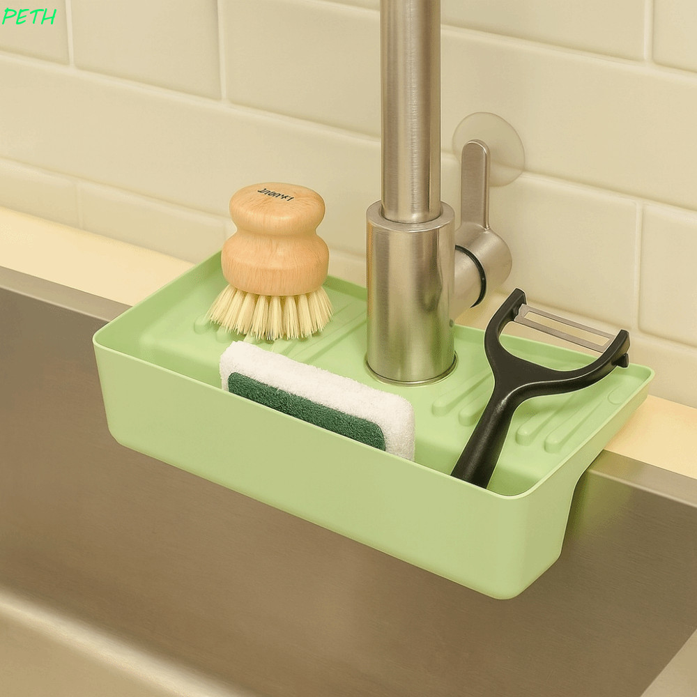 Giá thoát nước bồn rửa PETH, Giá lưu trữ thoát nước vòi chống trượt, Giá lưu trữ bồn rửa Tiết kiệm k