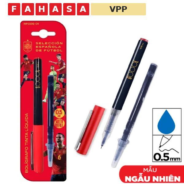 Bút Mực La Roja 0.5 mm Kèm Ruột Bút Thay Thế - MP RF006-01 (Màu Thân Bút Giao Ngẫu Nhiên)