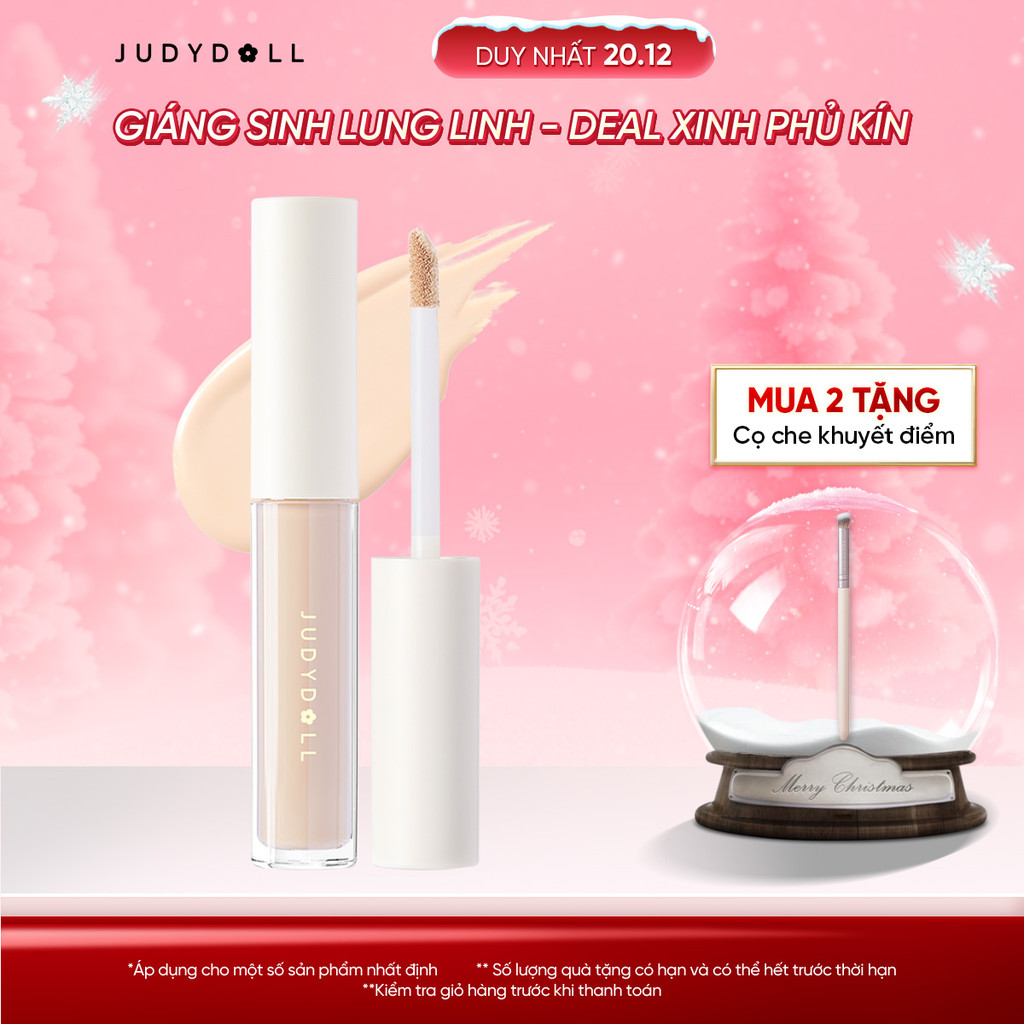 JUDYDOLL Kem che khuyết điểm Traceless Cloud-Touch Concealer Không cakey Tiệp da Lâu trôi 3.2g | BigBuy360 - bigbuy360.vn
