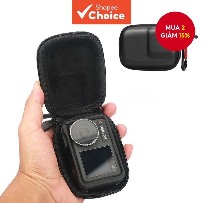 Hộp đựng chống nước Túi bảo vệ Mini cho máy ảnh Dji Osmo Action 3 / 4 / 5 Hộp lưu trữ PU cho Dji Osm