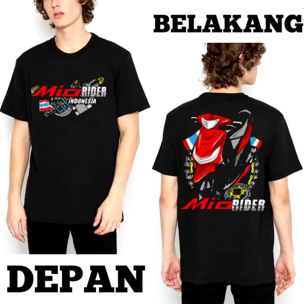 Áo thun Mio Rider Indonesia Distro Top