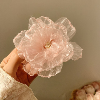 Gạc kẹp tóc hoa phong cách mới từ lụa - Perfect cho kỳ nghỉ biển