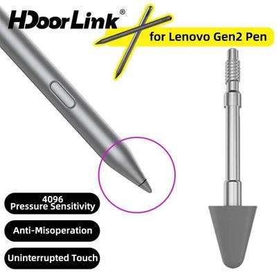 HdoorLink 4 Đầu Lenovo Stylus Cho Lenovo 2nd Gen Stylus Đầu Dễ Dàng Lắp Đặt Nibs Thay Thế