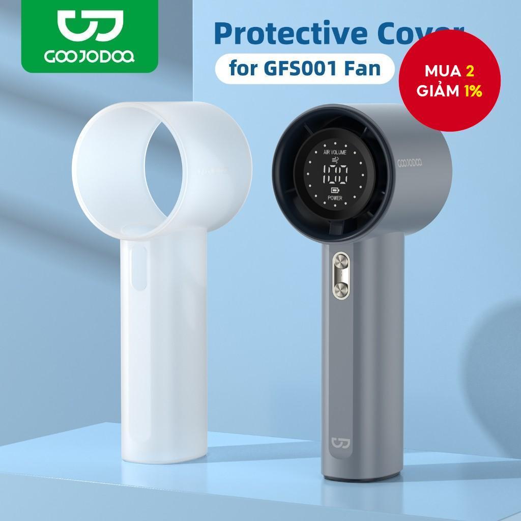Vỏ bảo vệ cho quạt mini GOOJODOQ, dụng liệu silicone, dễ rửa, quạt turbo jet tốc độ cao.