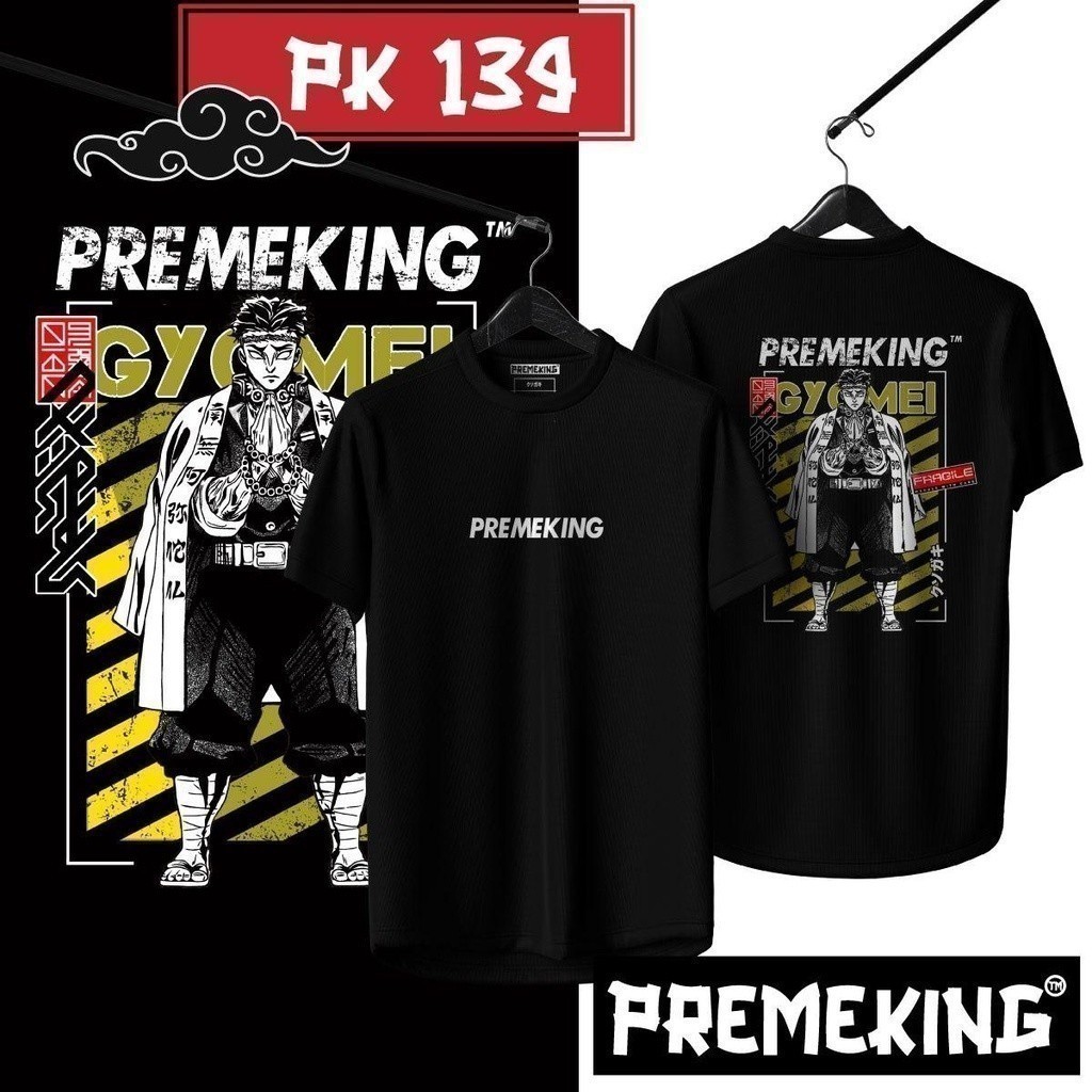 ÁO THUN mát mẻ thời trang 2025 ANIME GYOMEI PK-139