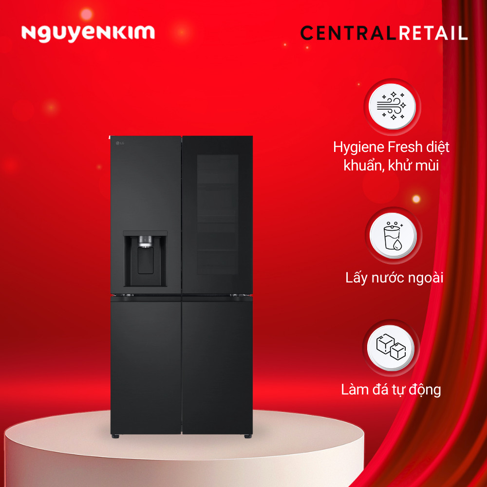 Tủ lạnh LG Inverter 508 lít LFI50BLMAI