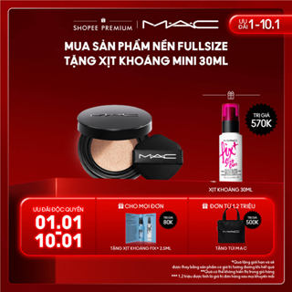   MỚI  Phấn nước MAC Studio Fix Longwear Cushion Foundation SPF 50  PA+++ 13g lâu trôi 24hr che phủ cao mỏng nhẹ kiềm dầu 