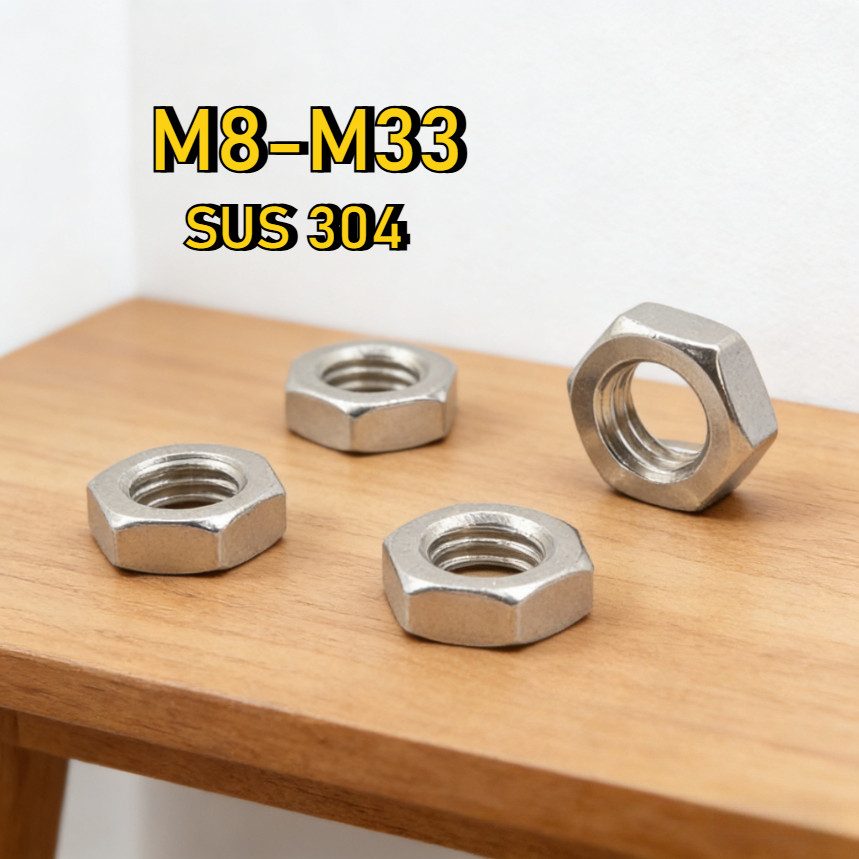 【YMH-G1】 Sợi mịn bằng thép không gỉ 304（ren ngược&ren mịn）M8 M10 M12 M14-M33