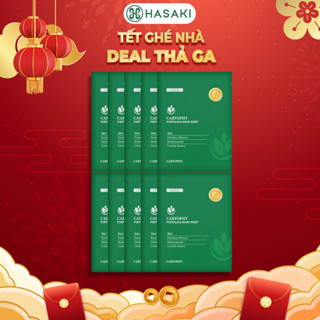   DAILY  Combo 10 Mặt Nạ Caryophy Giảm Mụn Thâm & Dưỡng Ẩm Da 22g Portulaca Mask Sheet 3in1 Hasaki Sản Phẩm Chính Hãng 