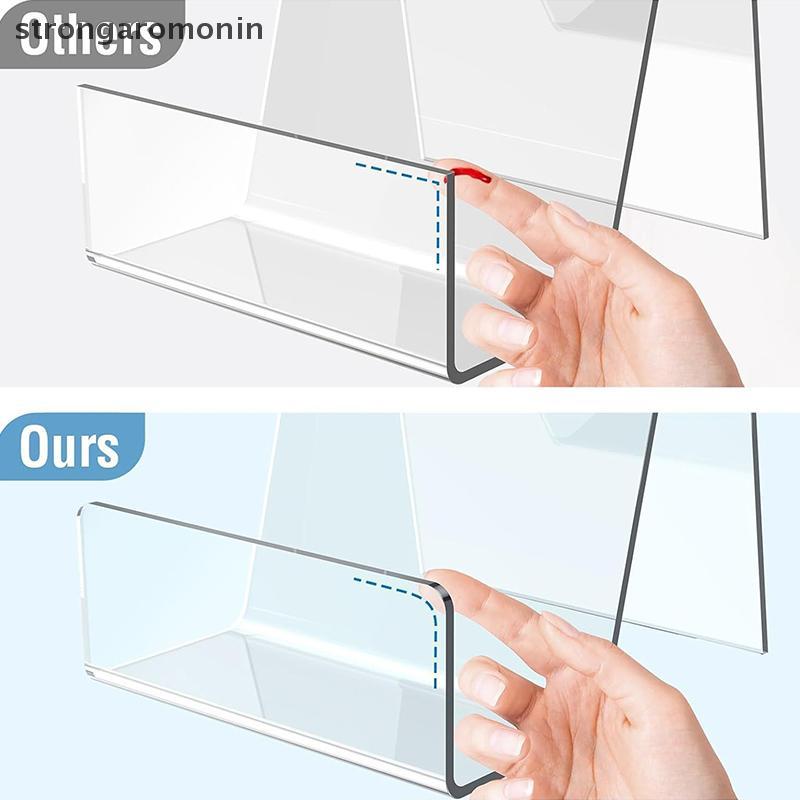 ST Comic Book Display Acrylic Book Display Holdering Book Frame Clear Laptop Stand Tạp Chí Display S