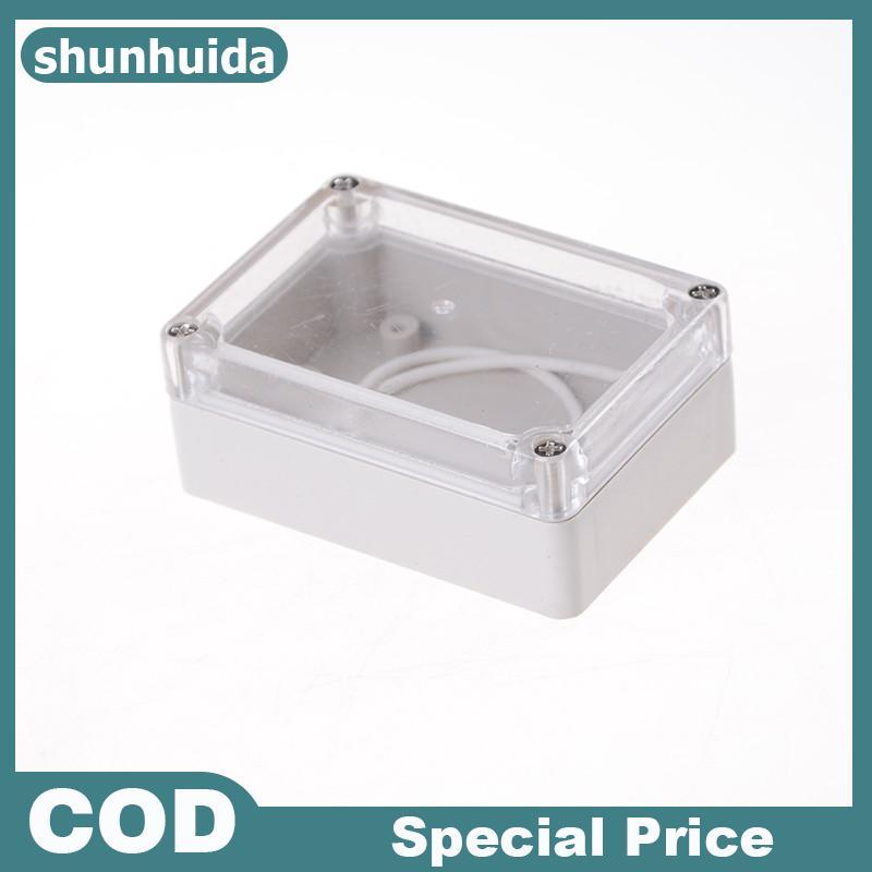 Shunhuida 85x58x33 Vỏ trong suốt chống thấm nước Cáp điện tử Hộp dự án Vỏ bọc VN