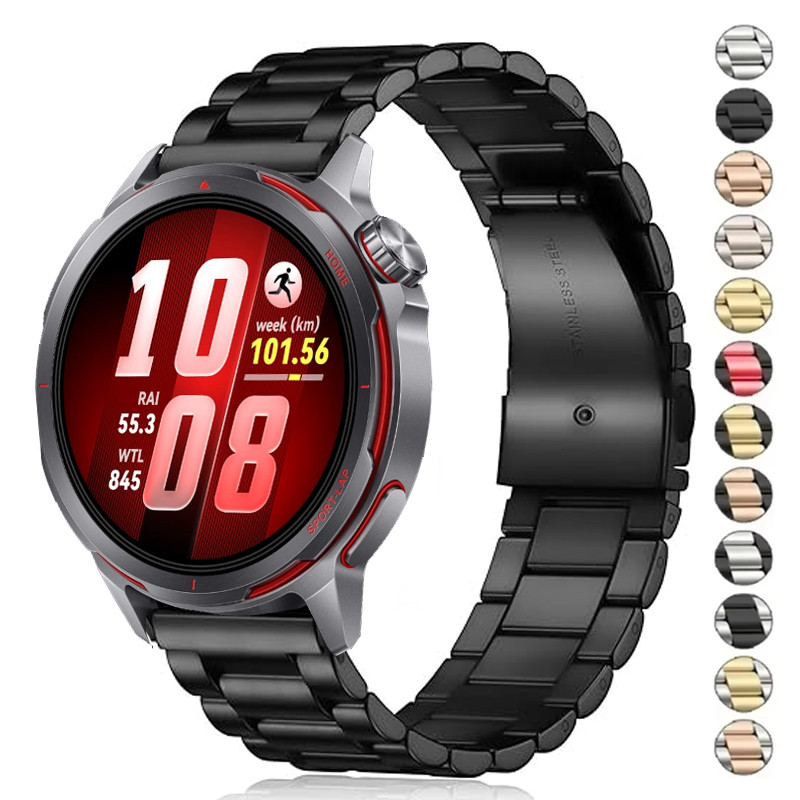 Dây thép không gỉ 22mm cho Huawei Watch GT Runner 2 Dây đeo cho Huawei GT Runner / GT3 4 5 6 GT6Pro 