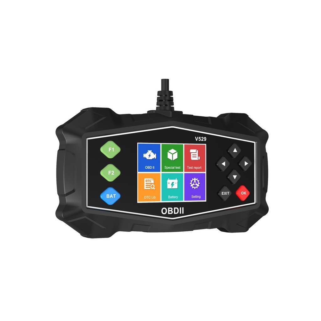 Sản phẩm mới V529 OBD2Scanner Đa ngôn ngữ Máy dò lỗi ô tô OBD đa chức năng Dụng cụ chẩn đoán