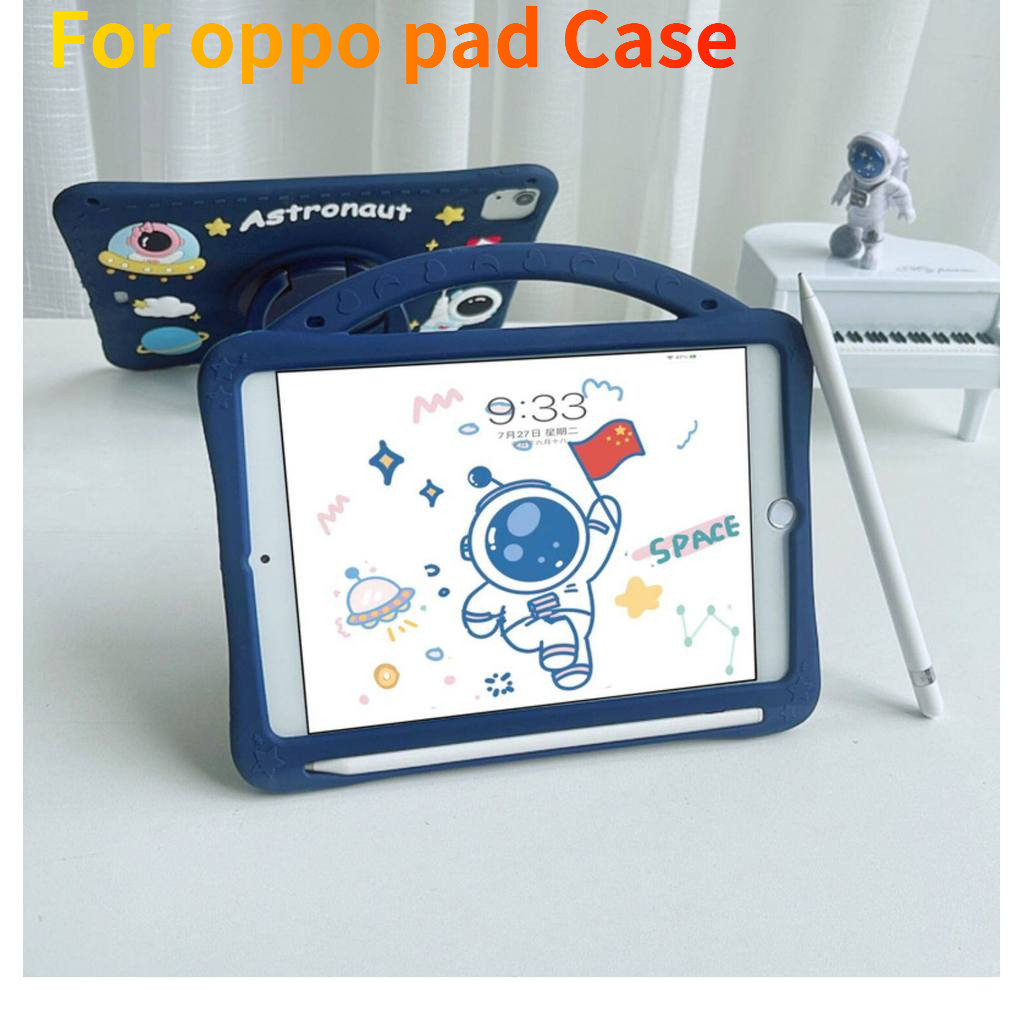 720 ° Ốp Chân Đế Xoay Cho OPPO Pad Air 1.36 "OPPOpad 11" 2022 OPD2102 OPD2101 Vỏ Bọc Dây Đeo Cho OPP