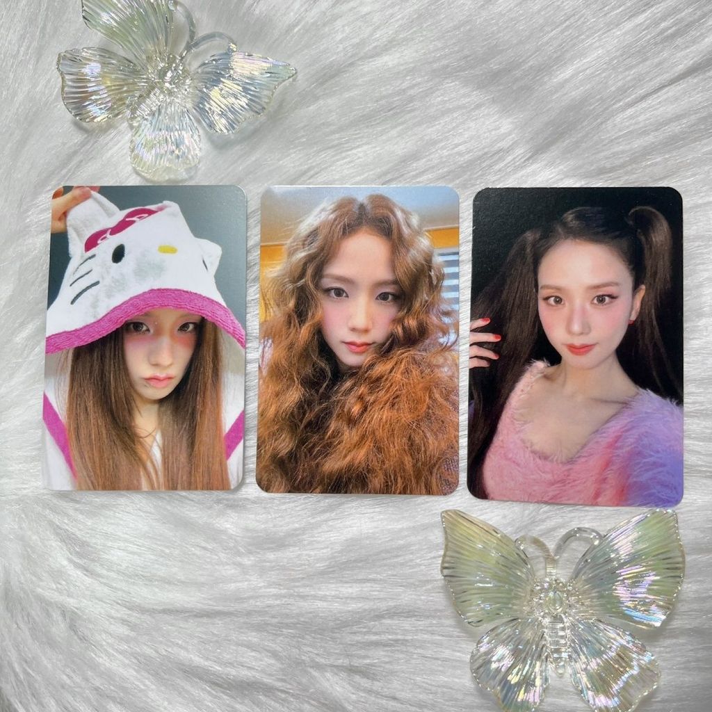 Ngọc trai show wm đặc biệt cổ điển kitty show jisoo thẻ nhỏ chính hãng BLACKPINK Kim Ji Soo