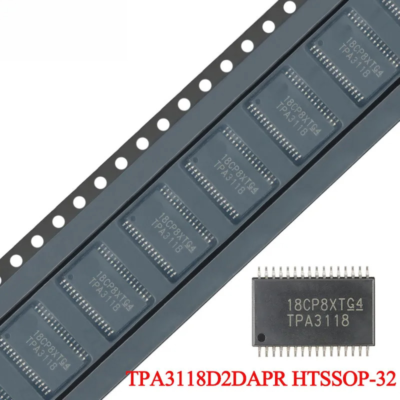 5-10 Chiếc TPA3118 TPA3118D TPA3118D2 TPA3118D2DAPR HTSSOP-32 Mono Class D Bộ Khuếch Đại Âm Thanh Ch