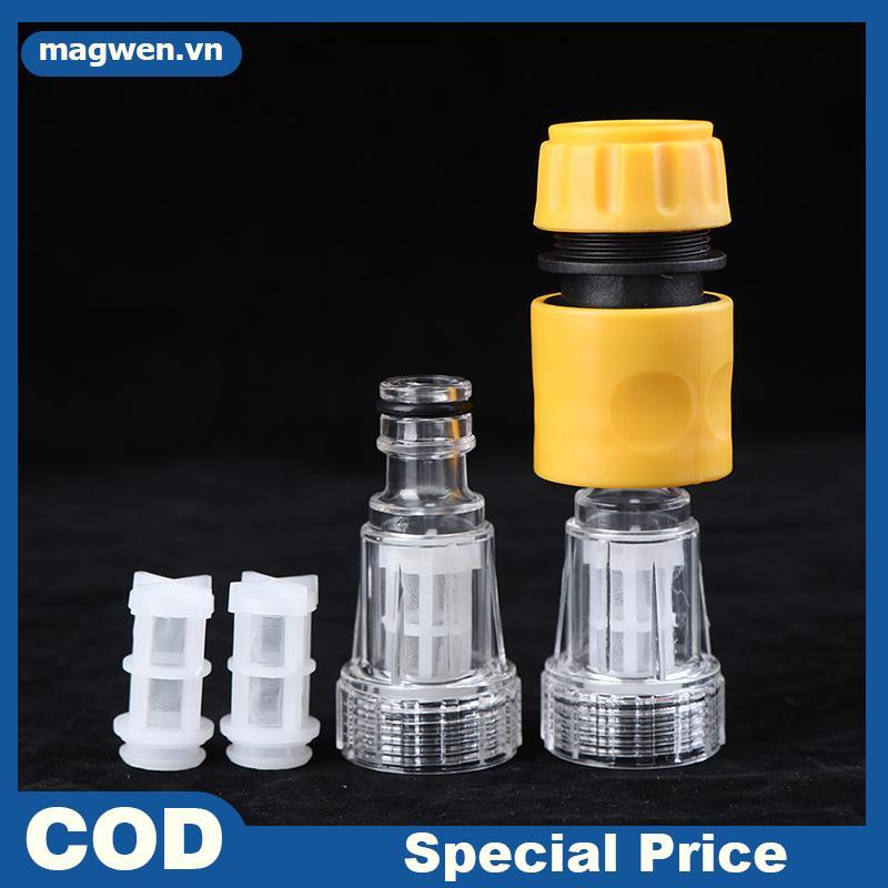 Magwen Xe Máy Giặt Áp Lực Cao Kết Nối Lọc Nước Cho Karcher K2 K4 K5 VN