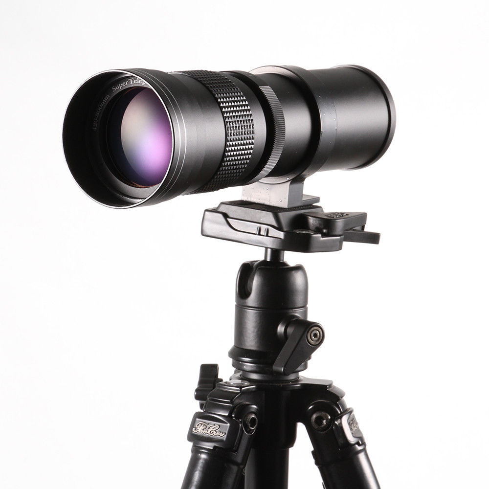 420-800mm F / 8.3 Hướng dẫn sử dụng T2-Port Telephoto Telephoto SLR Camera Telephoto Ống kính chụp m