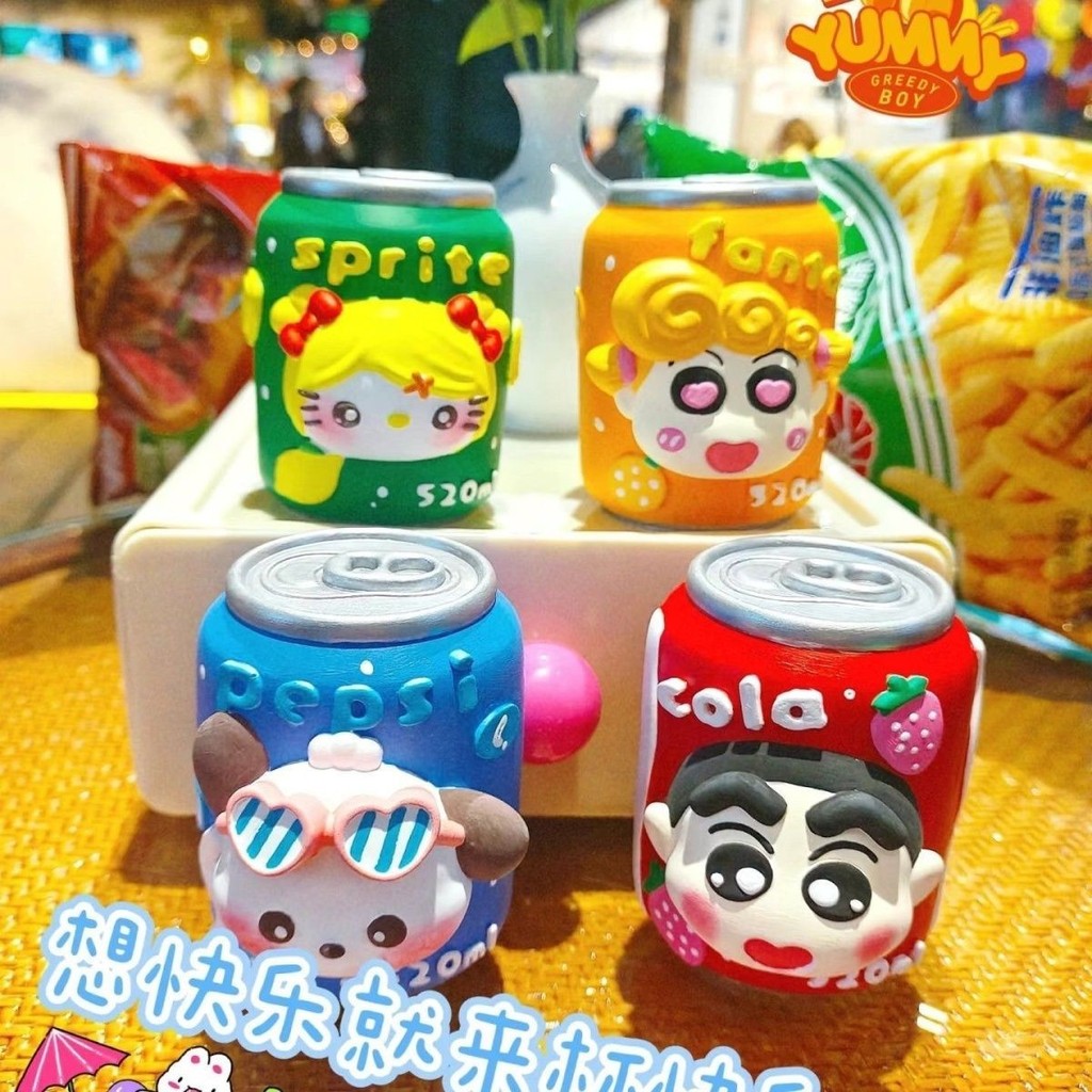 3d Ba Chiều Sanli Ou Lon Thơm Thạch Cao Búp Bê Graffiti Trẻ Em diy Handmade Đồ Chơi Con lắc AC415.