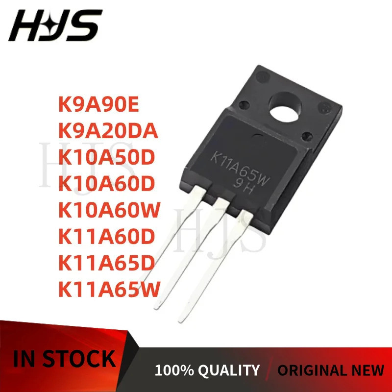 10 Chiếc Thương Hiệu Mới K10A60D K11A60D K11A65D K11A65W K10A50D K9A20DA K9A90E K10A60W TO-220F MOSF