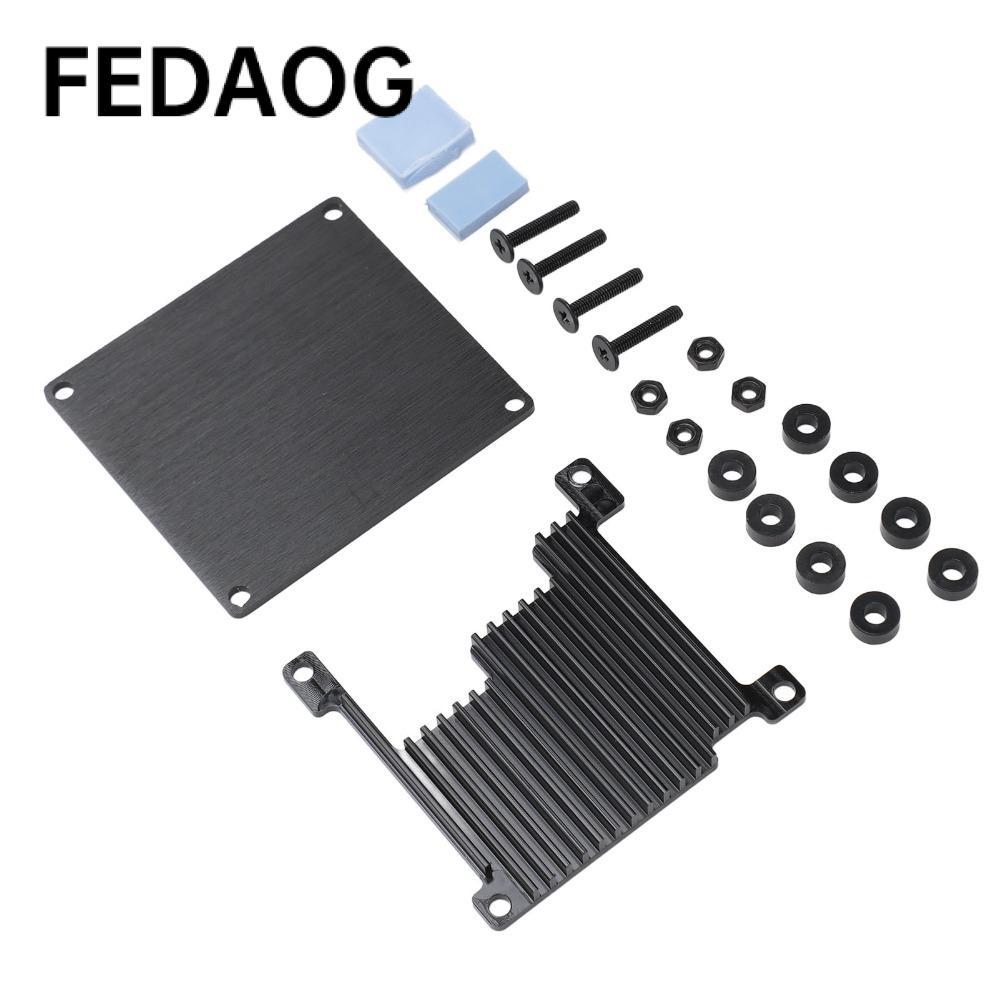 FEDAOG Hợp kim nhôm, Vỏ kim loại Tấm phát triển làm mát thụ động, Vỏ hộp tản nhiệt cắt chính xác cho
