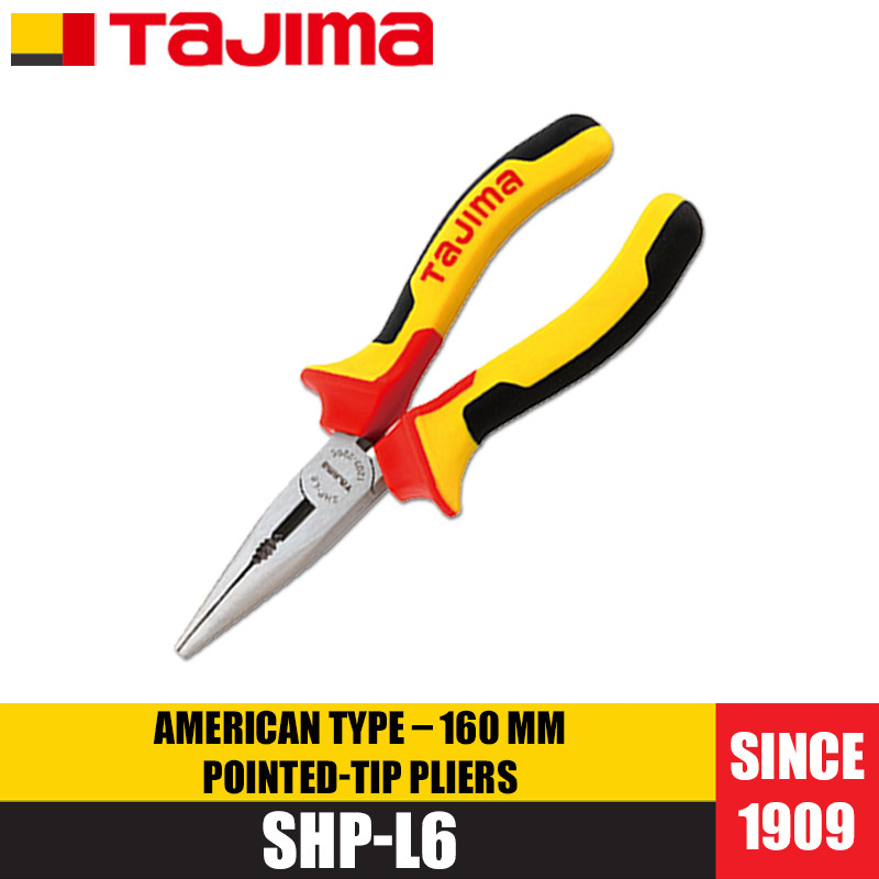Kìm mũi dài phong cách Mỹ Tajima SHP-L6 / SHP-L8 160mm 200mm