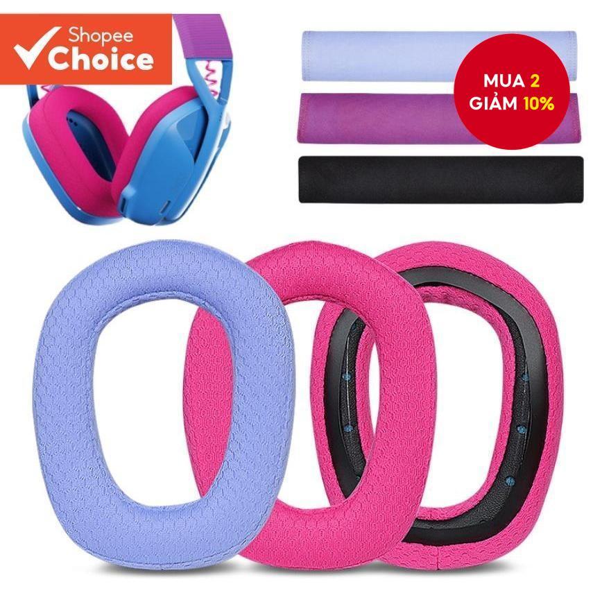 Cặp Mút Đệm Tai Nghe Thay Thế Cho Tai Nghe Chụp Tai Logitech G435