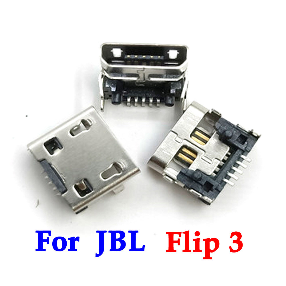 5 Chiếc Cho JBL Flip 3 Loa Bluetooth USB Dock Kết Nối Micro USB Cổng Sạc Ổ Cắm Cắm Điện Dock