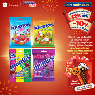  Kẹo nhai Mentos nhiều hương 