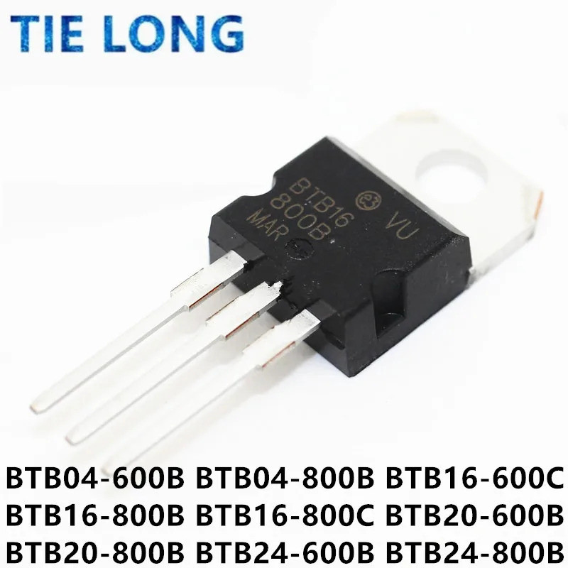 5 Chiếc BTB04-600B TO-220 BTB04-600C BTB04-800B BTB16-600C BTB16-800B BTB16-800C BTB20-600B BTB20-80