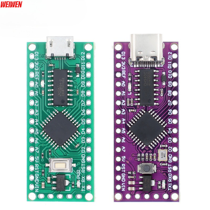 LGT8F328P-LQFP32 MiniEVB TYPE-C MICRO USB Tương thích với ATMEGA328 Nano V3.0 LGT8F328P CH340C / HT4
