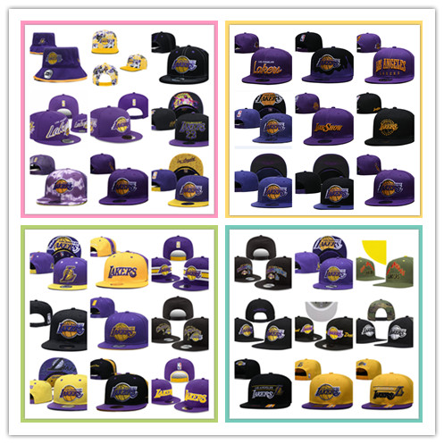 Lakers Snapback - Mũ Bóng Chày Có Thể Điều Chỉnh, Chống Nắng, Phù Hợp Cho Cả Nam Và Nữ, Tiện Lợi Khi