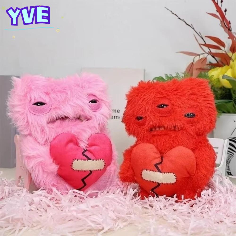 YVE Fuggler Plush, Love Series Weirdo Design Monster Plush, Nhân vật ngoài hành tinh Mắt rộng gây ph