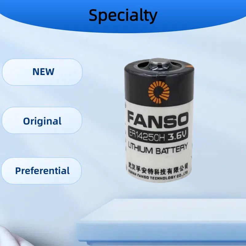 Chính Hãng FANSO ER14250H Pin Lithium 3.6V 1 / 2AA Delta Lập Trình Viên ETC Lưu Lượng Kế PLC Thiết B