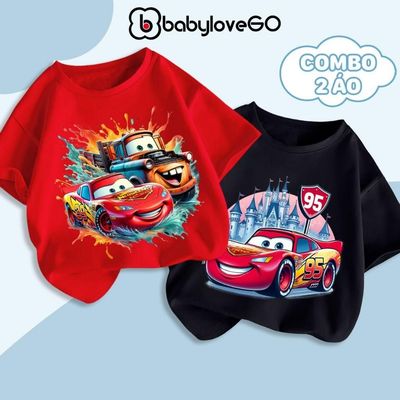 Áo thun cộc tay cho bé trai BabyloveGO áo phông cho bé chất thun cotton thoáng mát co giãn 4 chiều